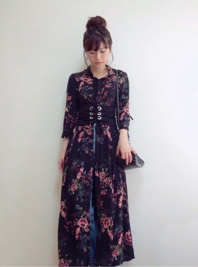 ボタニカル柄 ウエストマークが旬 夏に頼れるワンピースコーデ モデルプレス