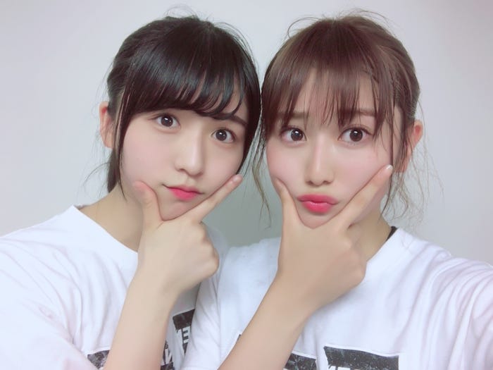 長濱ねる、守屋茜/守屋茜オフィシャルブログより