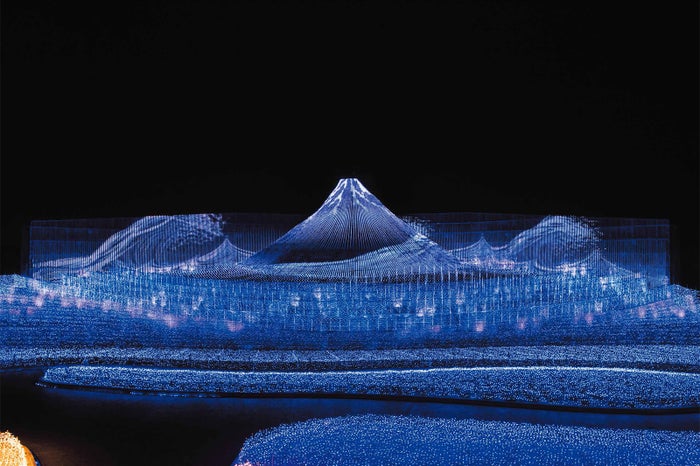 プロフェッショナルパフォーマンス部門第一位　「なばなの里 イルミネーション」三重県桑名市／画像提供：ぴあ