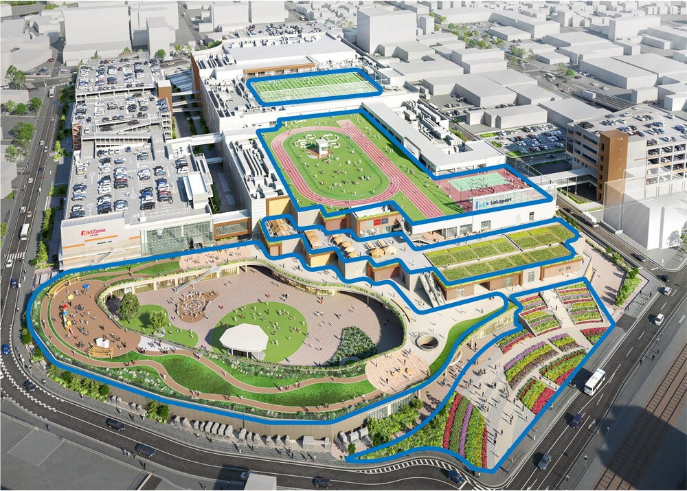 三井ショッピングパーク ららぽーと福岡／画像提供：三井不動産