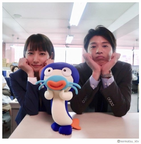 吉岡里帆＆田中圭“あざと可愛い”ツーショットに「尊い」「萌える」の声＜健康で文化的な最低限度の生活＞