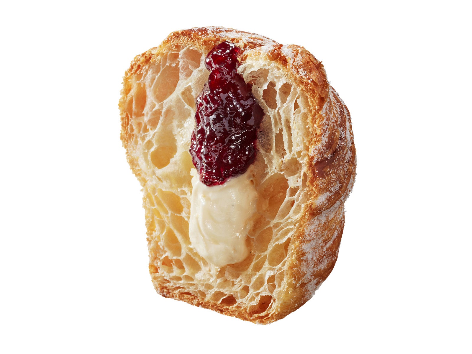 クロワッサンマフィン　ブルーベリーカスタードホイップ／画像提供：株式会社ダスキン