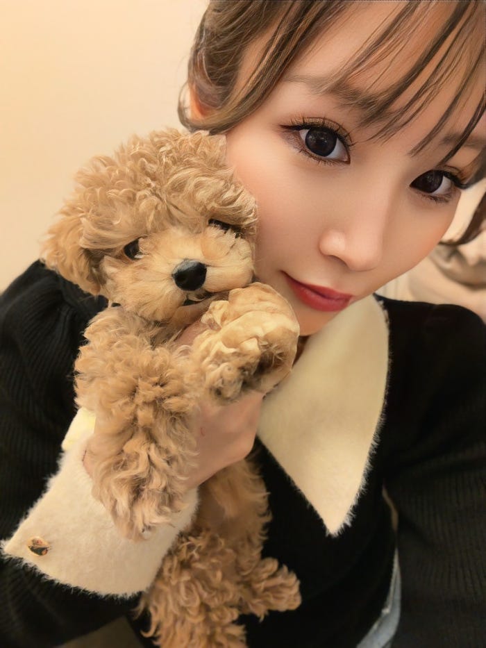 愛犬とリフレッシュ(提供写真)