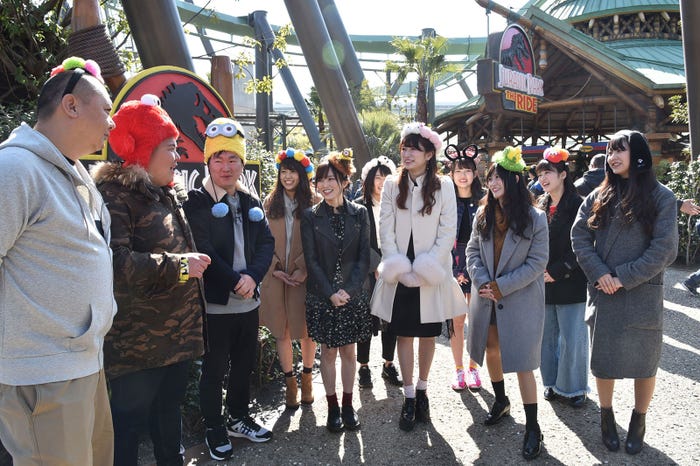 「100倍楽しくなる!USJの裏ワザ満載チーム」 (写真提供:関西テレビ)