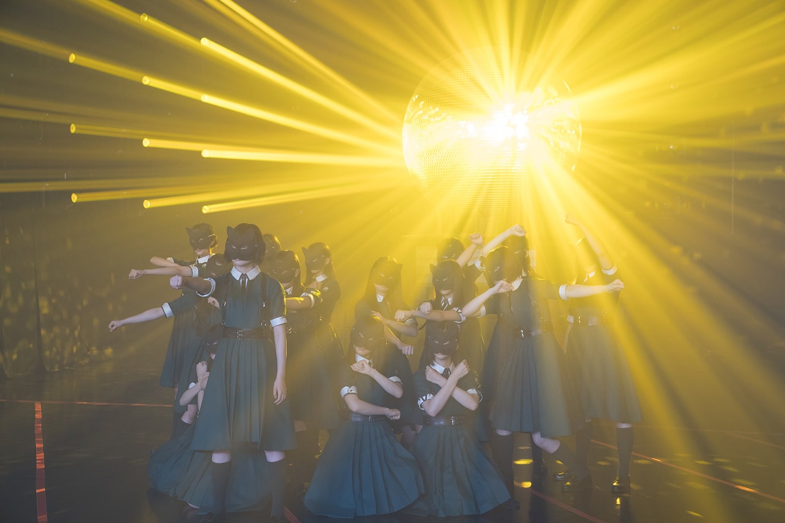 欅坂46／メイキングカット（提供写真）