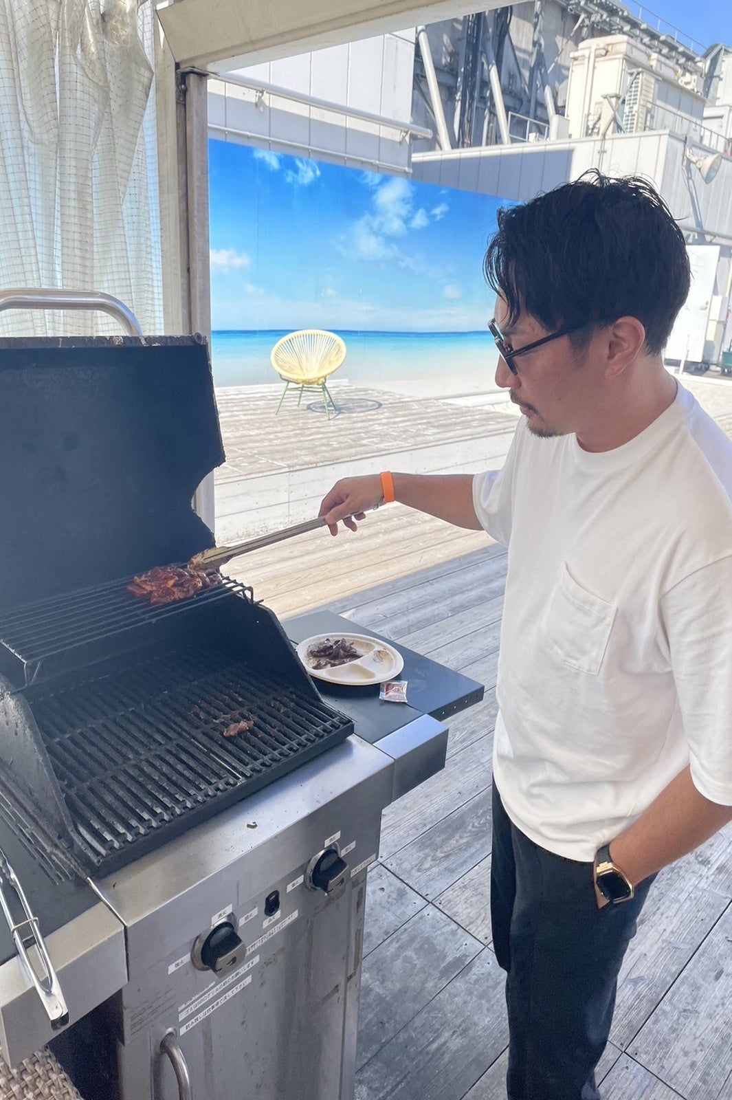 留岡到氏（提供写真）