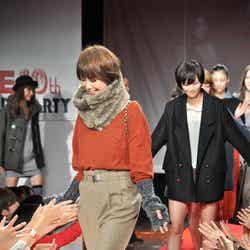 JILLEモデル総出演のファッションショー