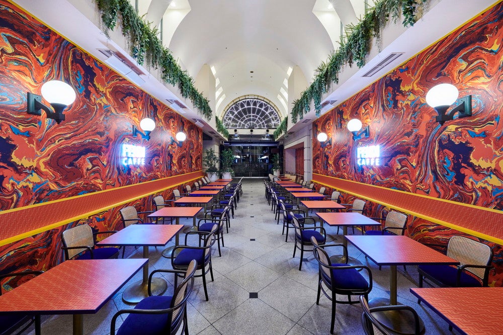 フェンディ カフェ バイ アニヴェルセル／画像提供：フェンディ ジャパン