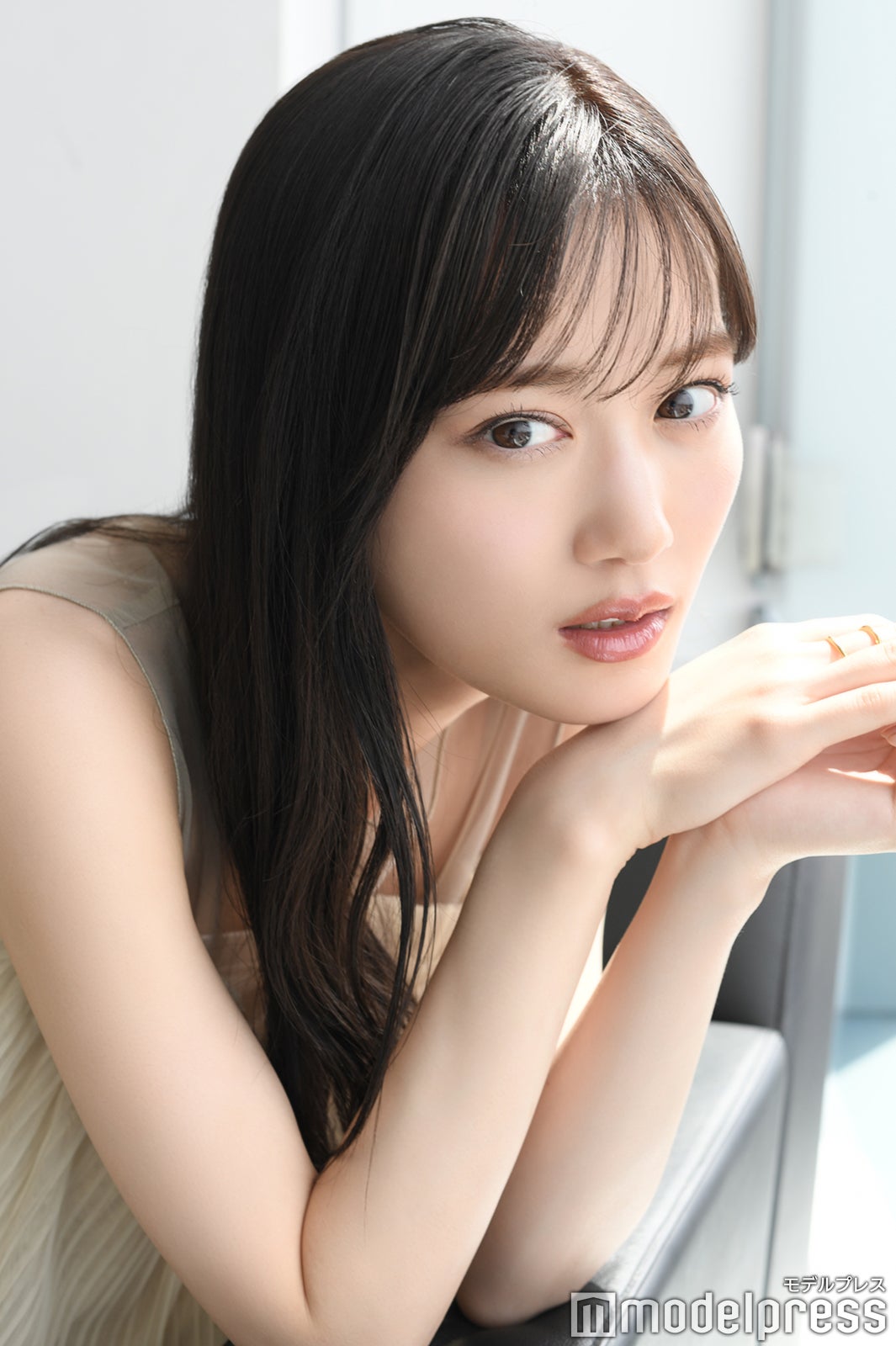 山下美月が山下美月に取材したら何を聞く？モデルプレス