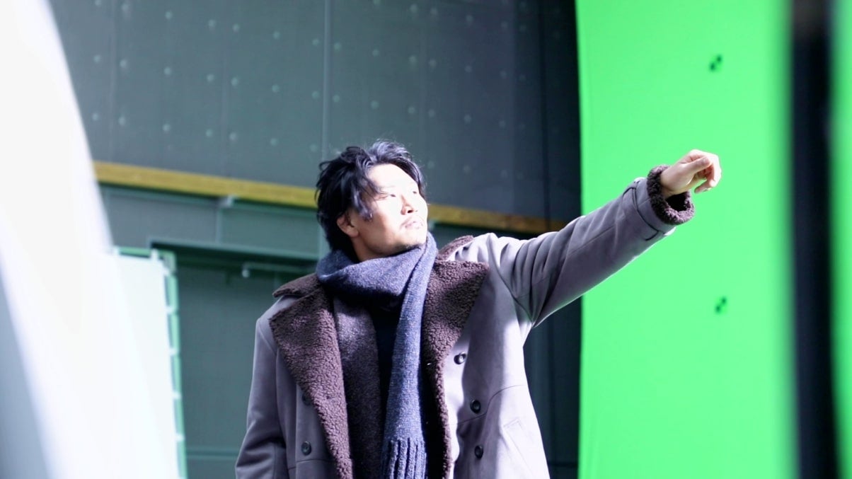 稲垣啓太選手 メイキング動画キャプチャ（提供写真）