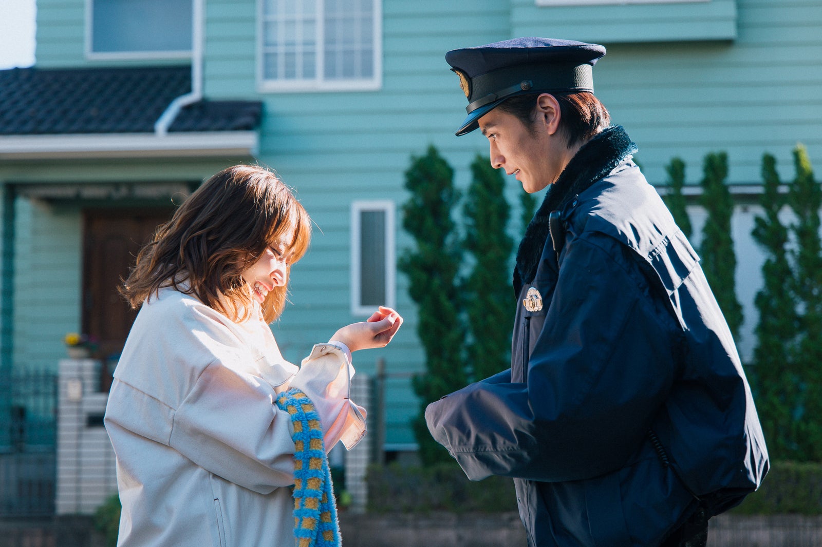 丸山礼、渡邊圭祐（C）TBS／撮影：加藤春日
