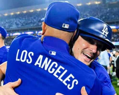 ドジャース サヨナラの瞬間にキケが装着していたヘルメット ベンチに退いても戦う姿勢 登板の可能性はゼロでも