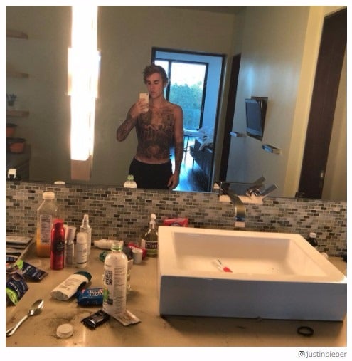 ジャスティン・ビーバー、3日間かけた新タトゥーが凄すぎる　制作時間計26時間