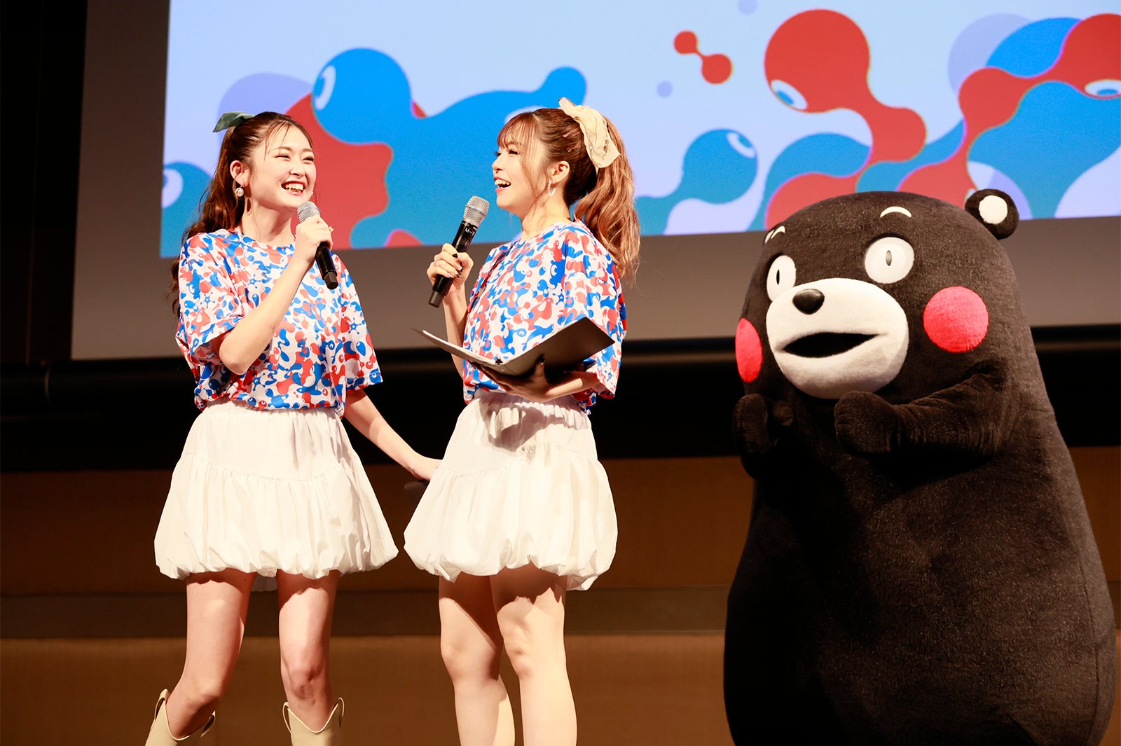 提供：2025年日本国際博覧会協会／ゆうちゃみ、ゆいちゃみ、くまモン（C）2010熊本県くまモン