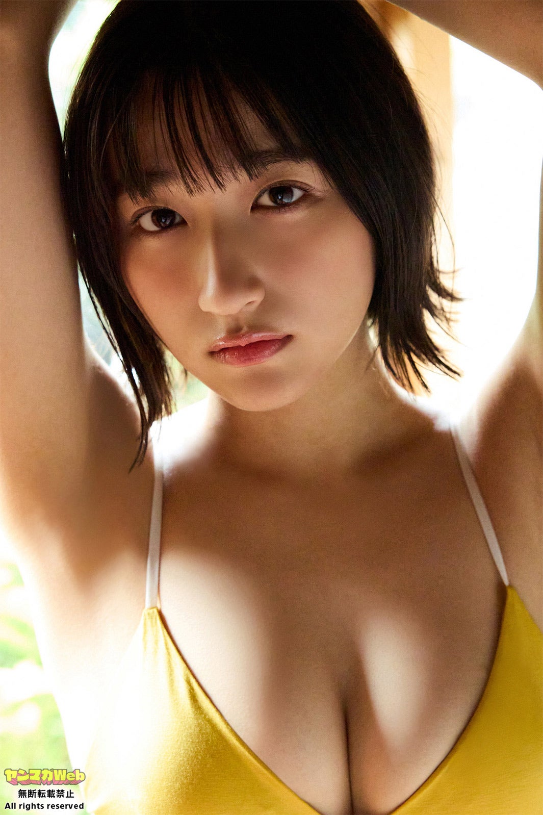 Devil ANTHEM.水野瞳、くっきり美谷間で魅了