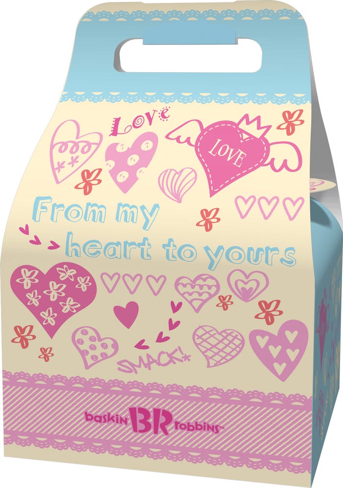 ハートボックス/画像提供:B‐Rサーティワン アイスクリーム