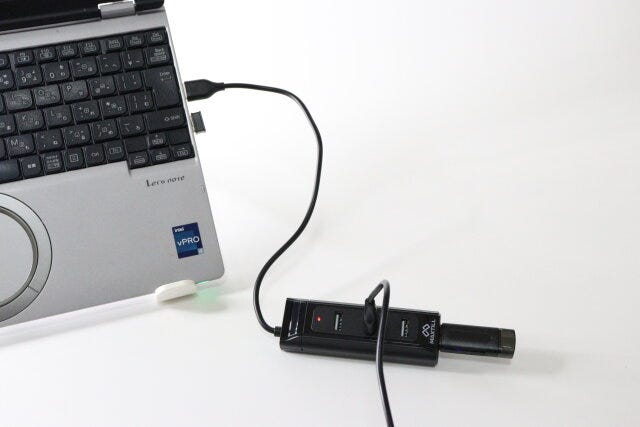 USBハブ2.0（4ポート）　使用例