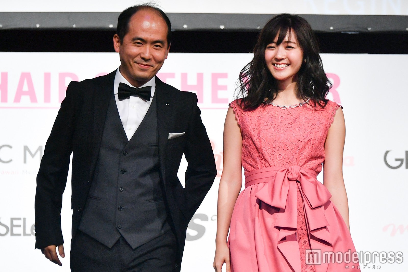 トレンディエンジェル斎藤司 結婚後初公の場 鈴木愛理とカップルランウェイ Hair Of The Year 2 モデルプレス