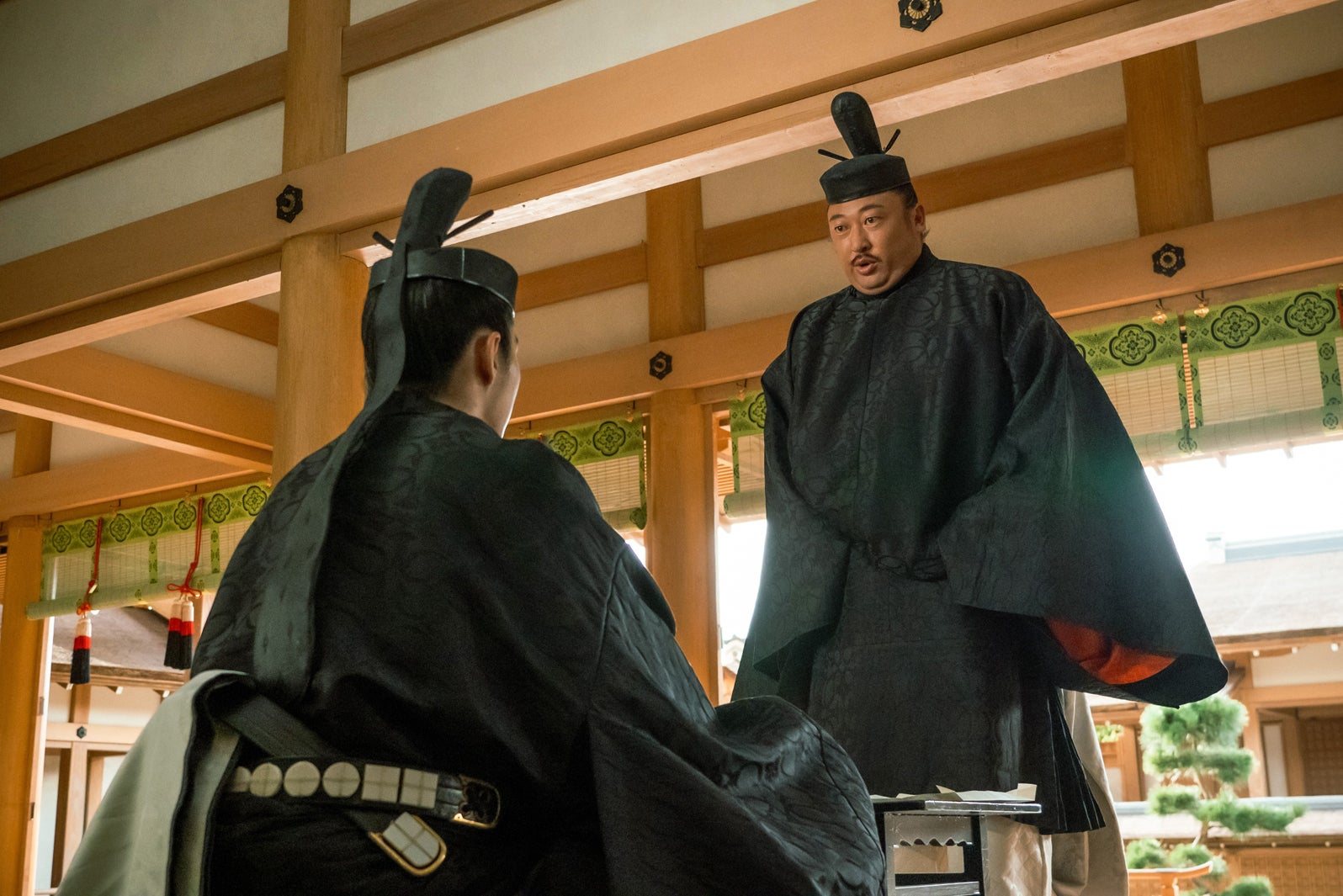 柄本佑、秋山竜次「光る君へ」第43話（C）NHK