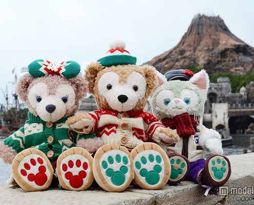 ディズニー、ダッフィーもクリスマス仕様 シェリーメイの女の子向けグッズも