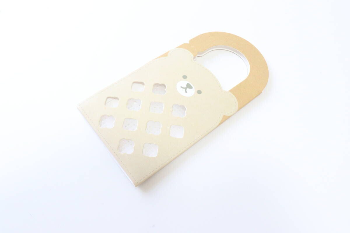 バルくん　ダニこないでネット　くま柄