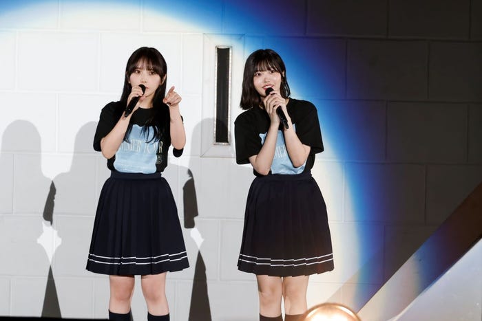 与田祐希、中西アルノ「真夏の全国ツアー2024」撮影:鈴木健太(KENTA Inc.)