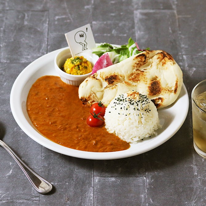 別れ際、もっと好きになる オムさんカレーフードプレート ¥1,480(税抜き)(提供写真)