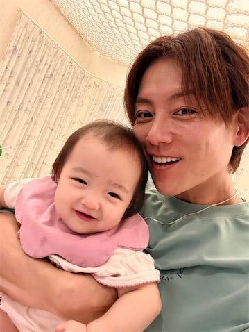 帰宅した杉浦太陽、夢空ちゃんの"ニコニコ笑顔"に癒される「元気に駆け回っております」