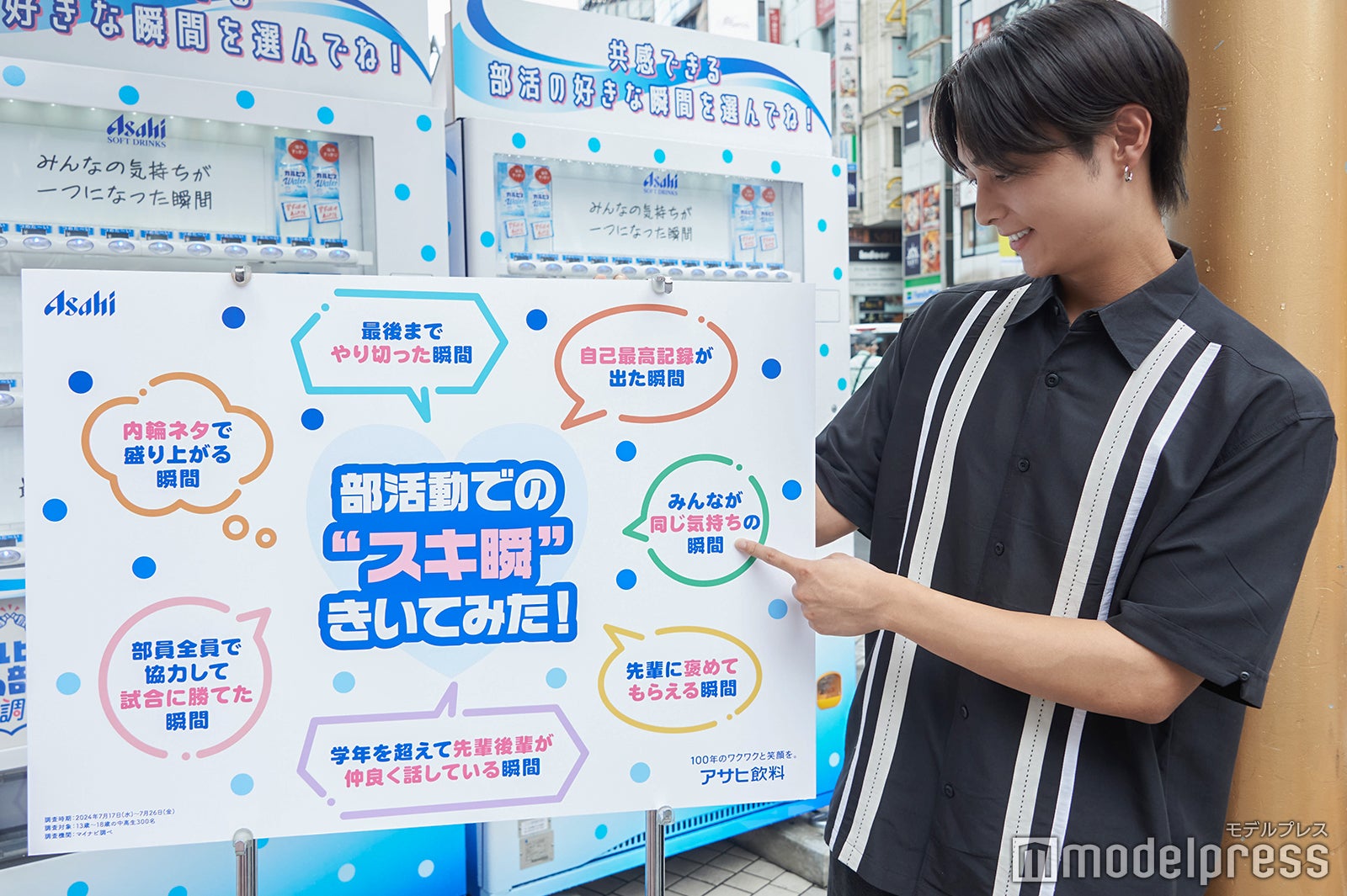 展示ボード（C）モデルプレス