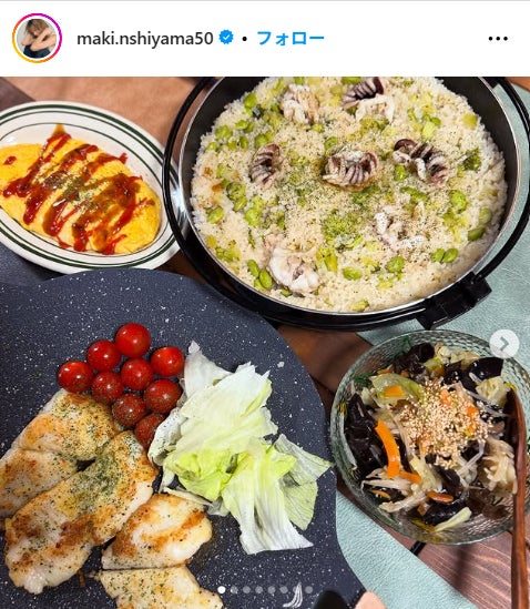 西山茉希Instagramより