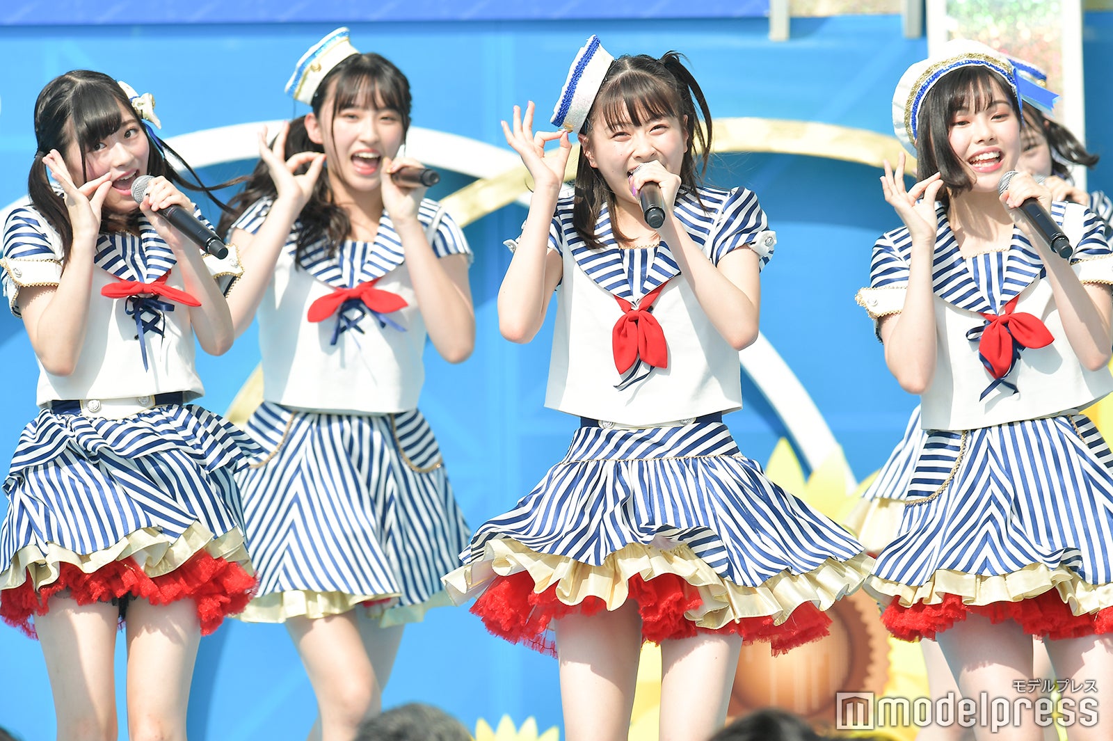 月足天音、松岡はな、地頭江音々／HKT48「TOKYO IDOL FESTIVAL 2018」 （C）モデルプレス