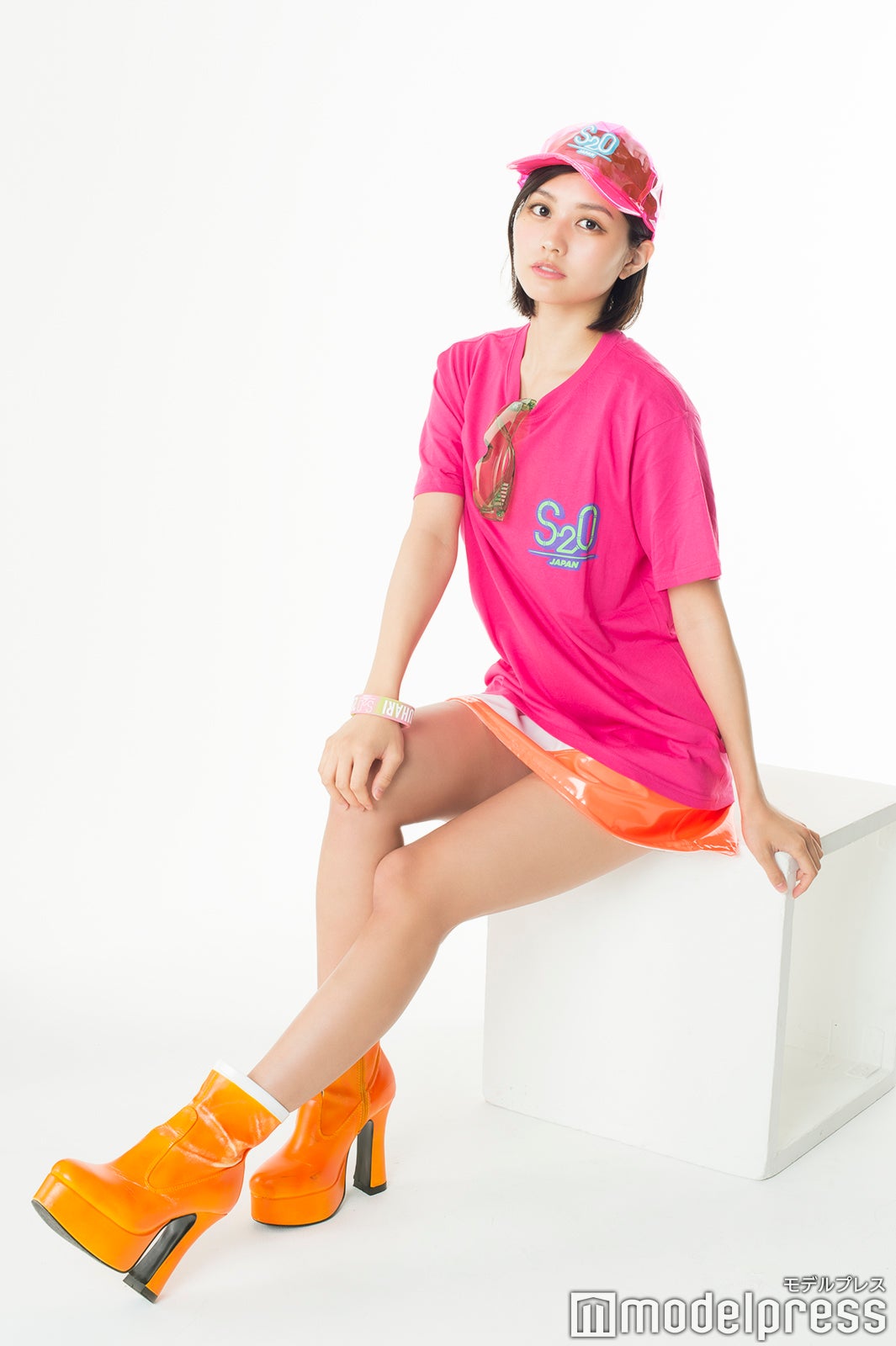 「S2O」応援団“MFGエンジェルス”の林ゆめ（C）モデルプレス