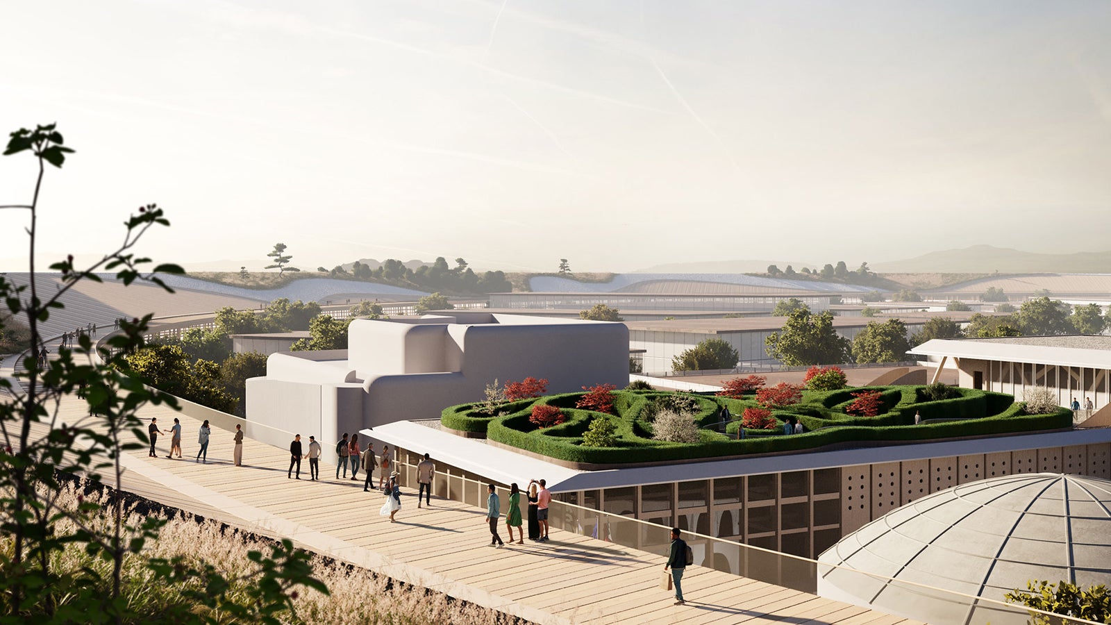 庭園を眺めながらイタリアングルメを（イメージ画像）（C）MCA VISUAL - COURTESY OF ITALY EXPO 2025 OSAKA