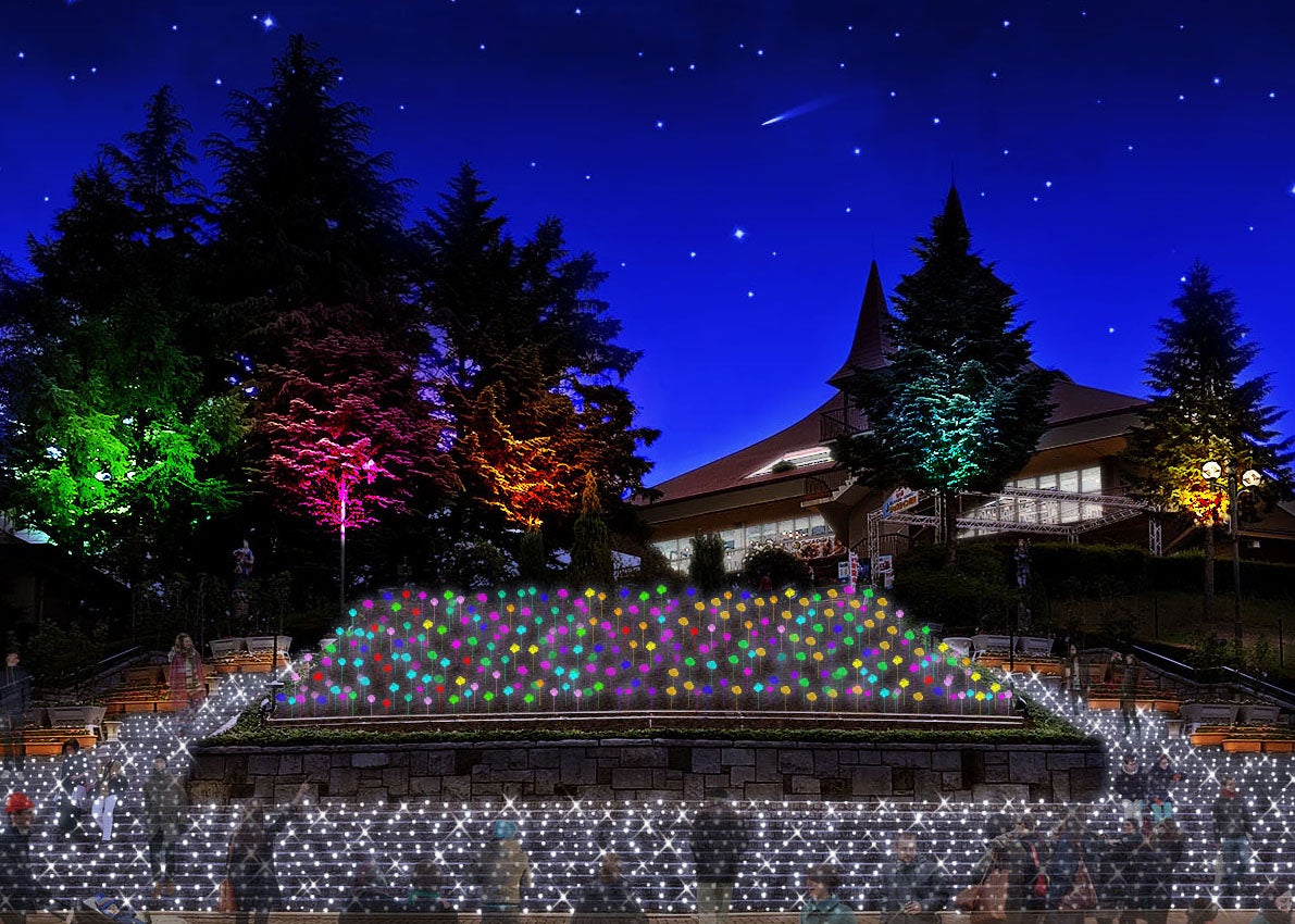 「フェスタ・ルーチェ in 那須りんどう湖レイクビュー」イメージ／画像提供：日本ビューホテル株式会社