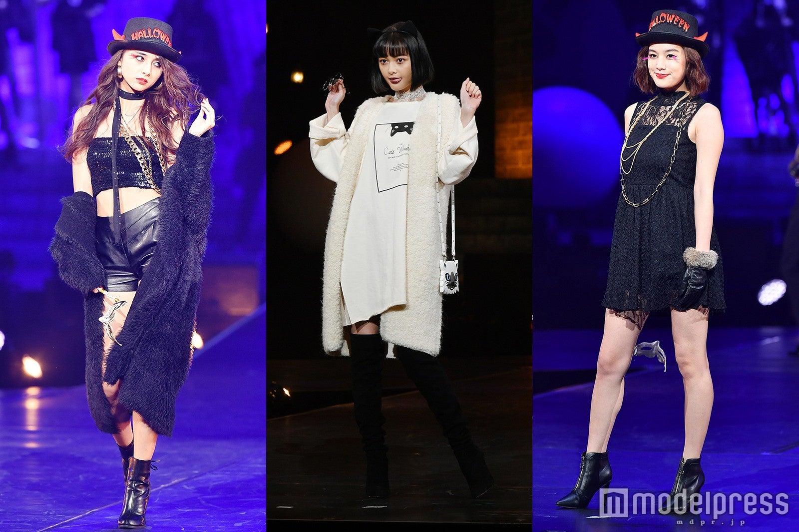 「ジャック・オー・ランド」に出演した（左から）石田ニコル、玉城ティナ、筧美和子（C）モデルプレス