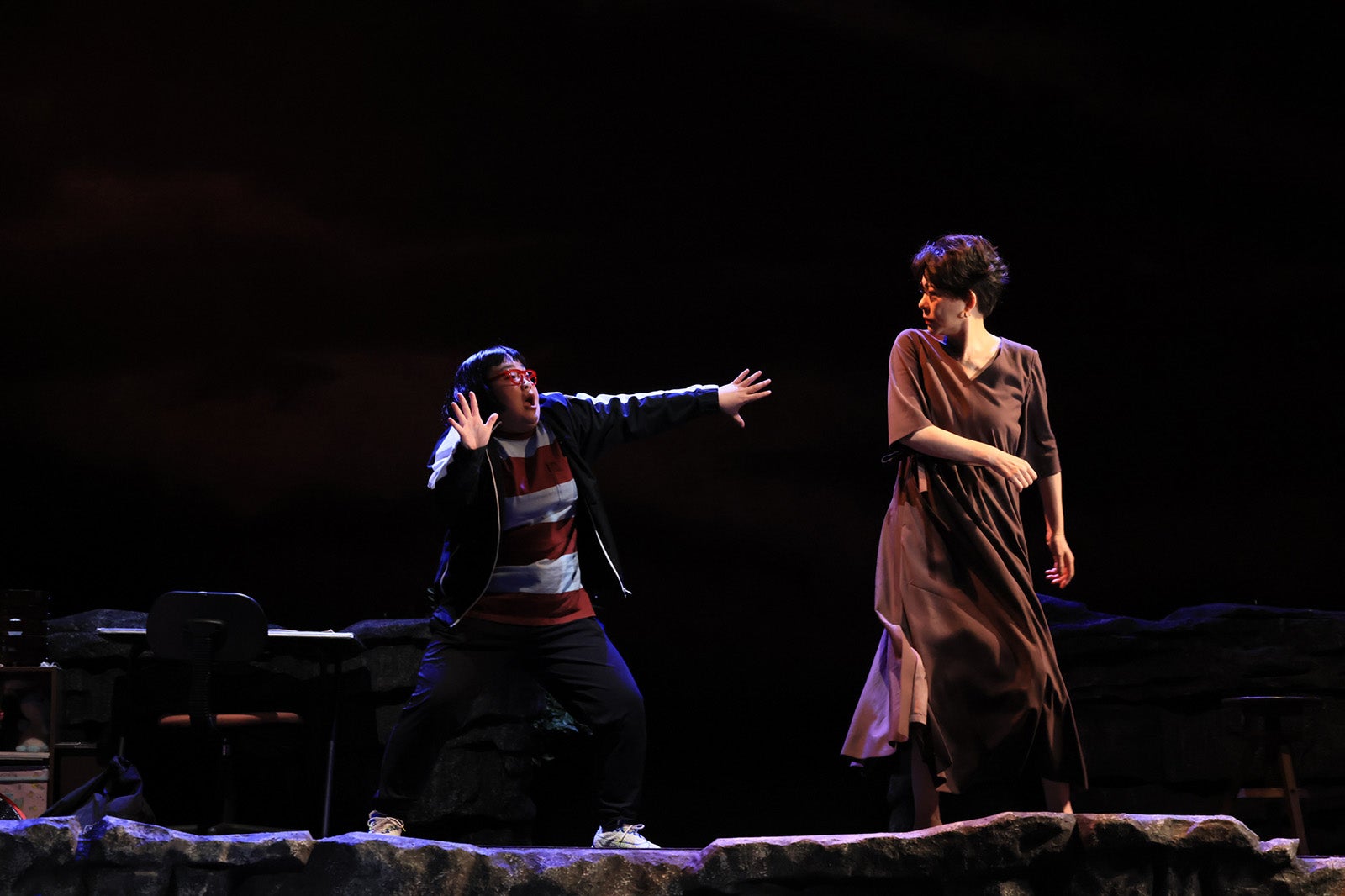 富山えり子、秋山菜津子／撮影：宮川舞子（提供写真）