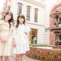 モデルプレス - 乃木坂46秋元真夏&高山一実、インスタ話題スポットへ フォトジェニックな1枚
