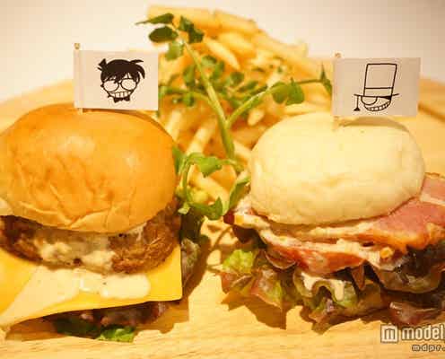 渋谷“コナンカフェ”、コナンや怪盗キッドとのコラボメニューがお披露目