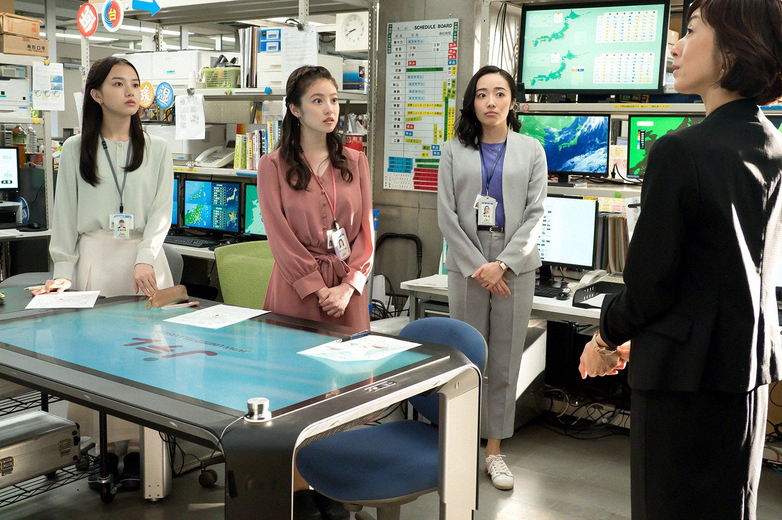 清原果耶、今田美桜、森田望智（C）NHK