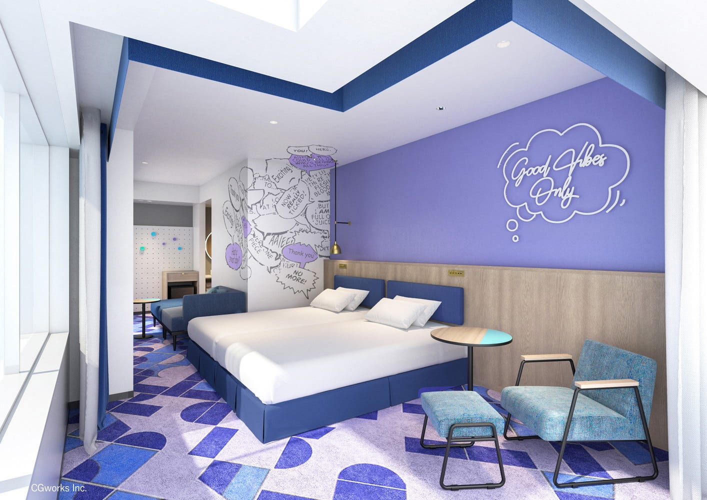 どの“推し色”ルームに泊まる?ホテル近鉄ユニバーサル・シティで初の全面リニューアル