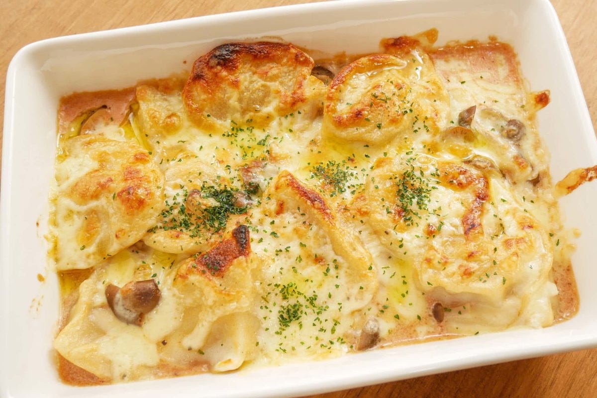 水餃子ラザニア