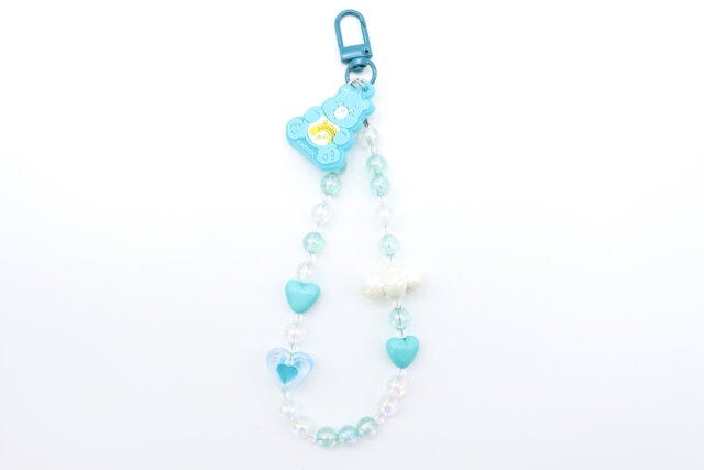 ビーズキーホルダー（ケアベア、B）