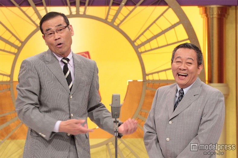 「婚約破棄したい！」で漫才を披露するオール阪神・巨人（Ｃ）ＮＨＫ