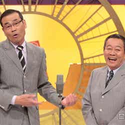 「婚約破棄したい!」で漫才を披露するオール阪神・巨人(C)NHK