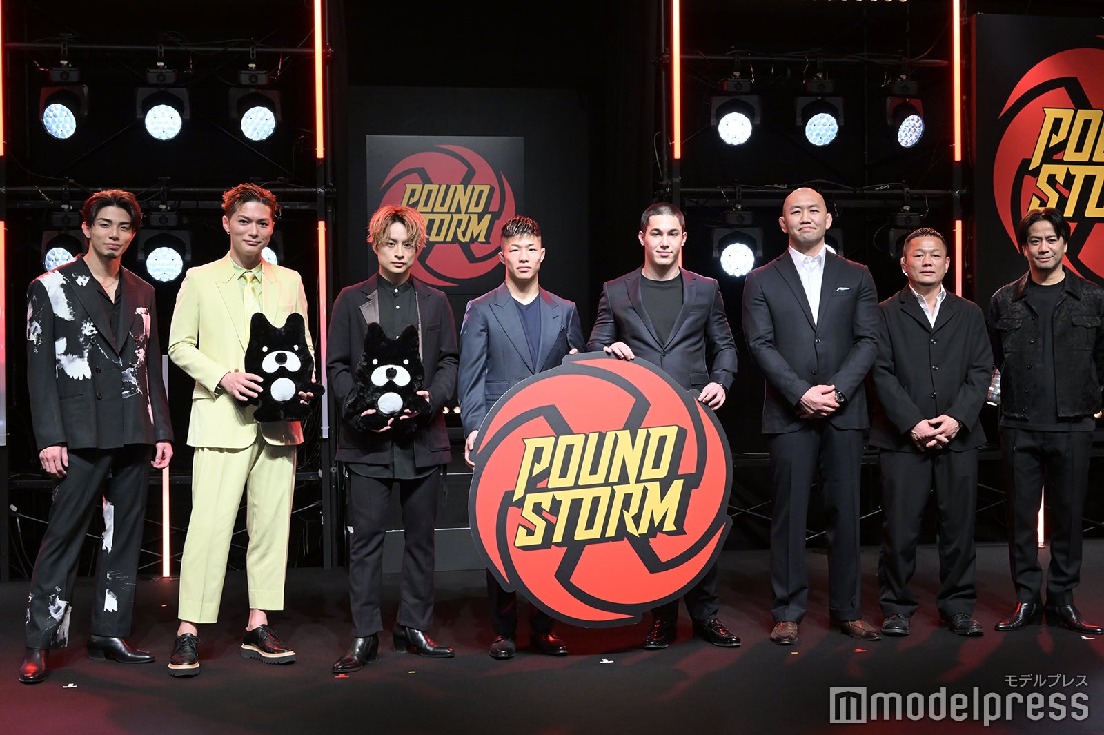 武知海青、SHOKICHI、白濱亜嵐、中村倫也選手、宇佐美正パトリック選手、高谷裕之、岡見勇信、EXILE HIRO （C）モデルプレス