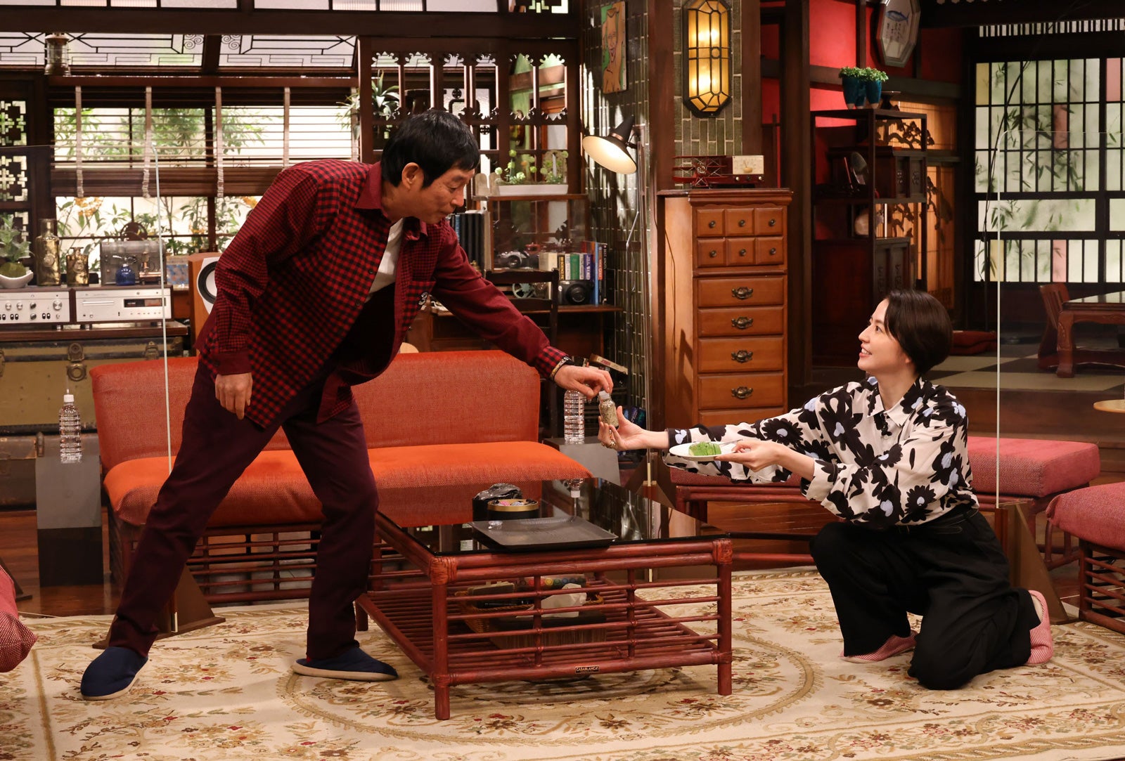 明石家さんま、長澤まさみ （C）カンテレ