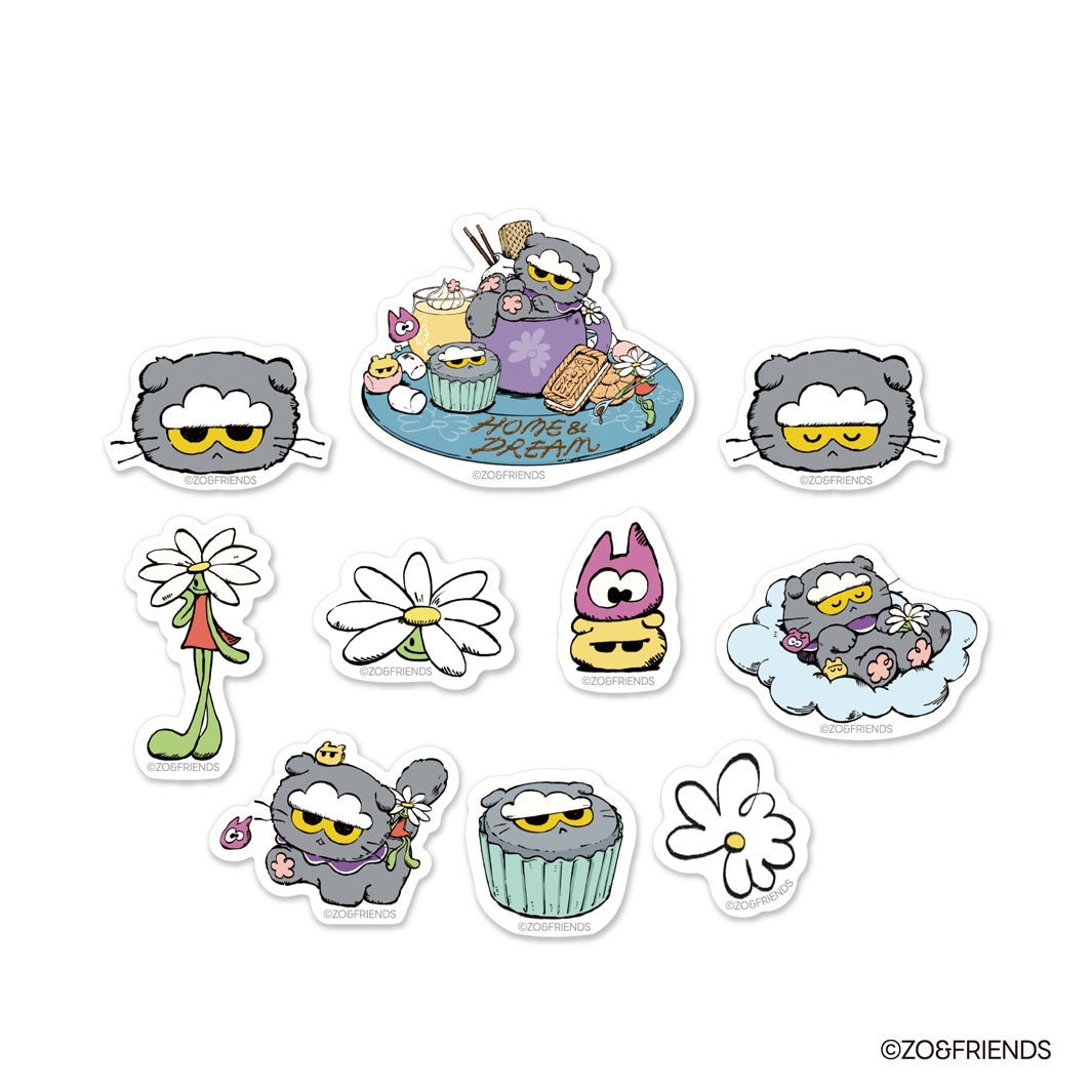 「フレークシール」￥880（税込）※11月13日発売予定（C）ZO&amp;FRIENDS