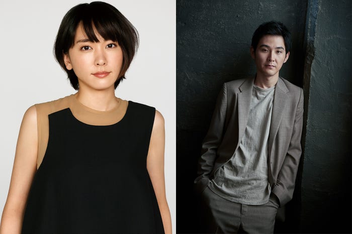 新垣結衣(提供写真)、松田龍平(C)JUNJI HATA