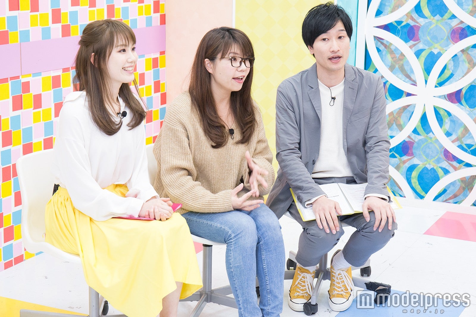 妹田佳奈子、山崎ケイ、山添寛 （C）モデルプレス