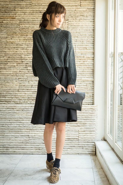 ボトルネックボリュームニットトップス「Re:EDIT by GALSTAR」2,698円（税込）／画像提供：Re:EDIT by GALSTAR